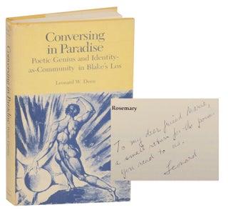 Item #170786 Conversing in Paradise: Poetic Genius and Identity-as-Community in Blake's Los....