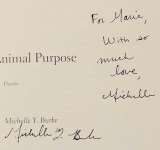 Animal Purpose (Signed First Edition)