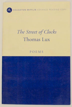 Item #170903 The Streets of Clocks. Thomas LUX