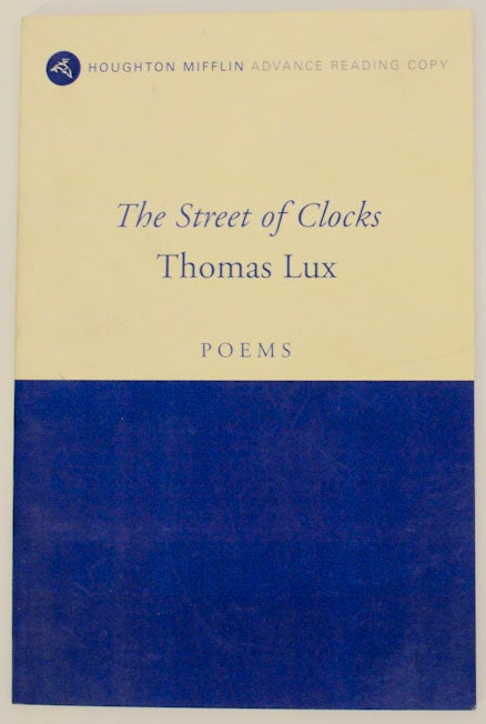 Item #170903 The Streets of Clocks. Thomas LUX.