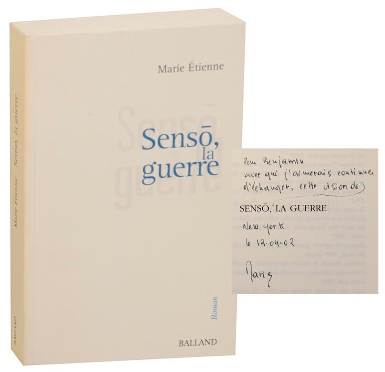 Item #171316 Senso, la Guerre (Signed First Edition). Marie ETIENNE.