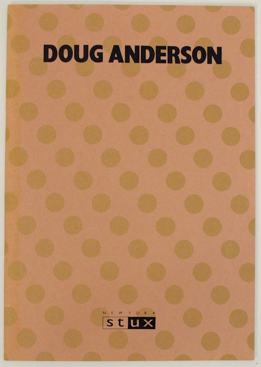 Item #171536 Doug Anderson September 1988. Doug ANDERSON, Joseph Mashek.