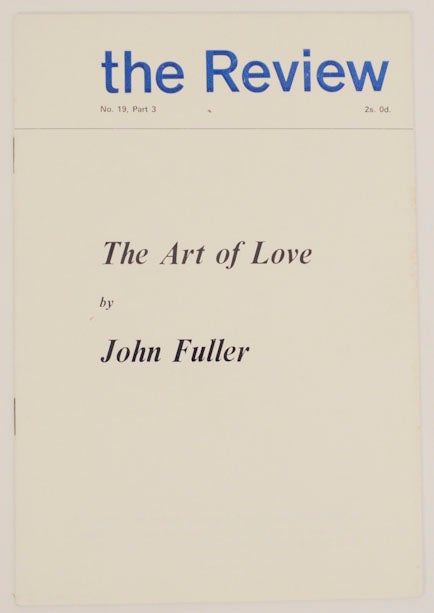 Item #171711 The Art of Love. John FULLER.