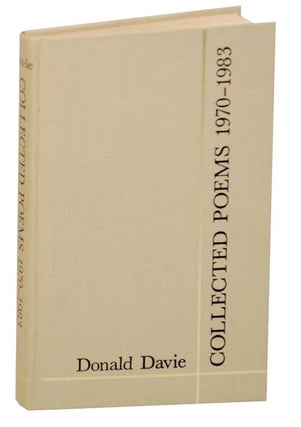 Item #171845 Collected Poems 1970-1983. Donald DAVIE