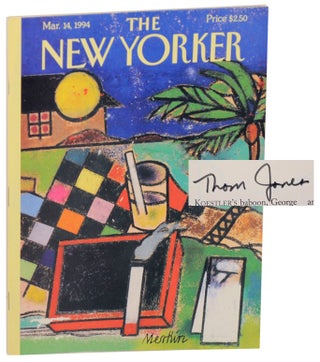 Item #172356 Way Down Deep in the Jungle in The New Yorker March 14, 1994 (Signed). Thom JONES