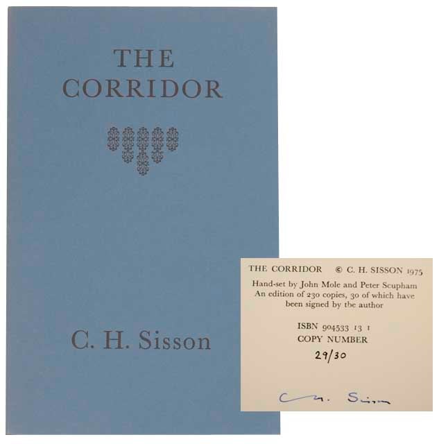 Item #172590 The Corridor (Signed Limited Edition). C. H. SISSON.