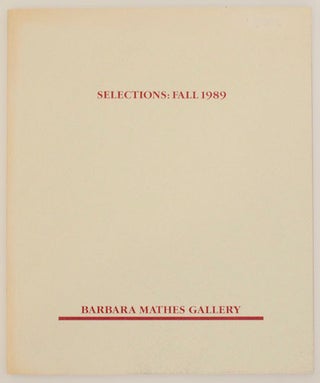 Item #172782 Selections: Fall 1989