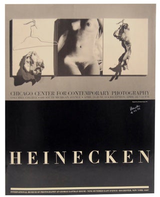 Item #173349 Robert Heinecken Poster (Signed). Robert HEINECKEN