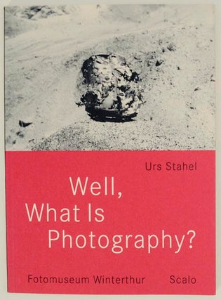 Item #173602 Well, What is Photography? A lecture on photography on the occasion of the 10th...