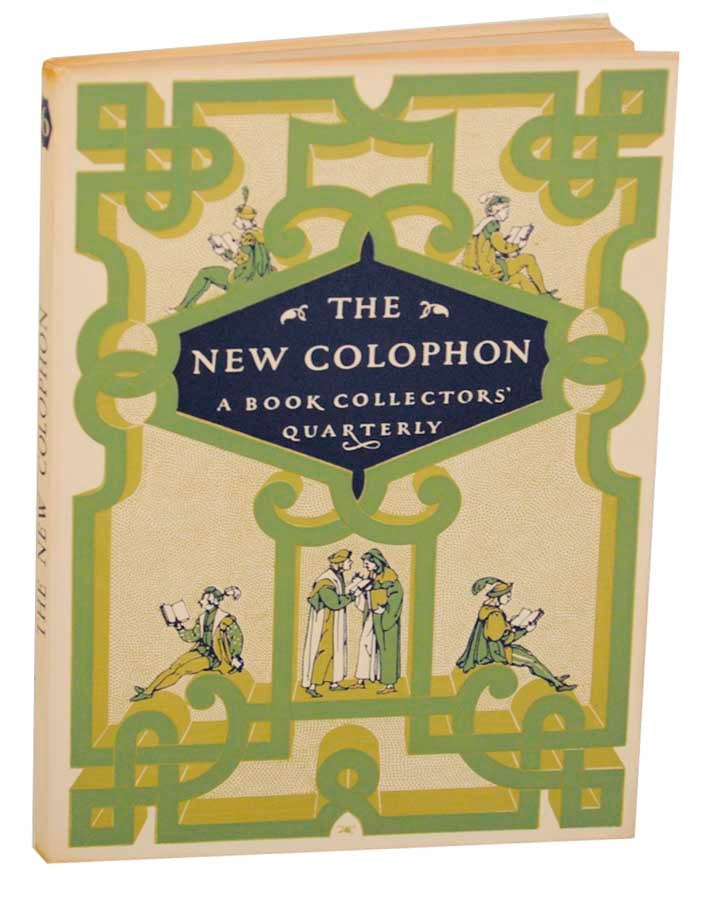 Item #173840 The New Colophon Volume II (2) , Part Six (6)