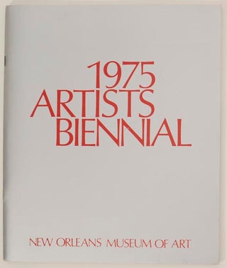 Item #173924 1975 Artists Biennial. Jane LIVINGSTON