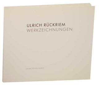 Item #173927 Ulrich Ruckriem: Werkzeichnungen. Ulrich RUCKRIEM, Dieter Schwarz