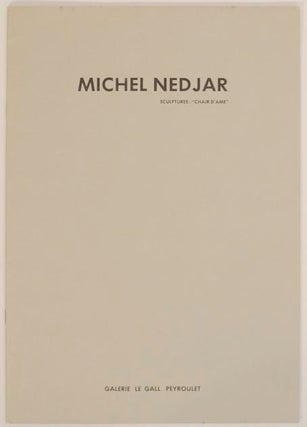 Item #173989 Michel Nedjar Sculptures Chair D'Ame. Michel NEDJAR, Michel Thevoz