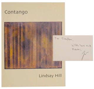 Item #174114 Contango (Signed Association Copy). Lindsay HILL