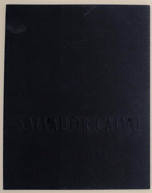 Item #174331 Salvador Calvo. Salvador CALVO.