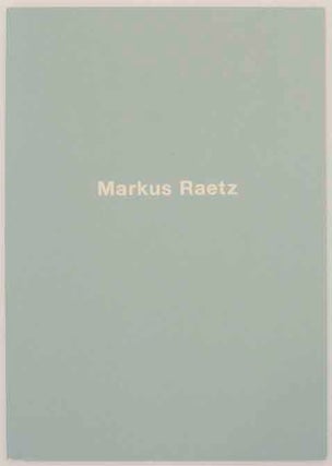 Item #174547 Markus Raetz. Markus RAETZ