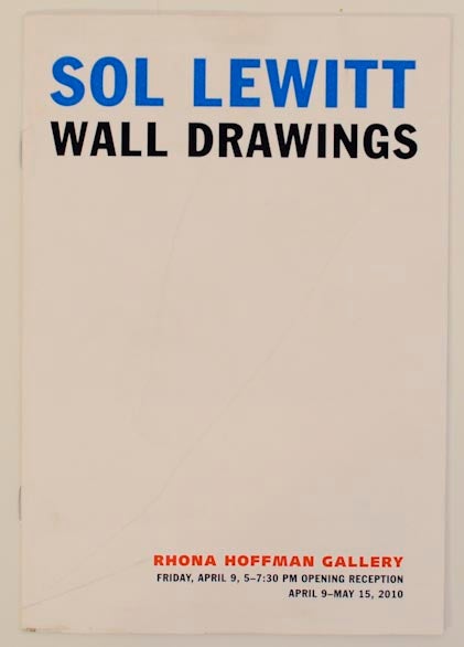 Item #175202 Sol Lewitt Wall Drawings. Sol LEWITT.