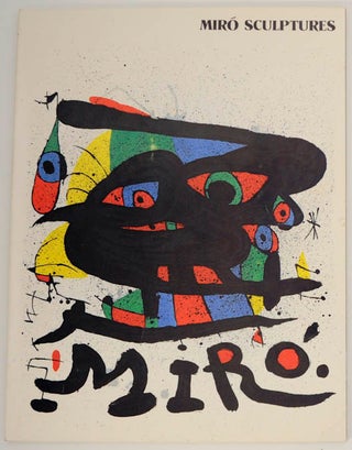 Item #175226 Miro Sculptures. Joan MIRO, Jacques Dupin, Paul Auster