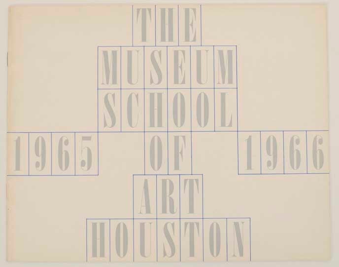 Item #175360 The Museum School of Art 1965-1966. Herbert MATTER.