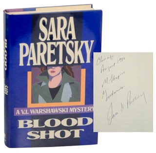 Item #175496 Blood Shot (Signed First Edition). Sara PARETSKY