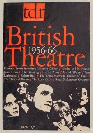 Item #175516 TDR, The Drama Review, Volume Eleven Number Two Winter 1966. Charles MAROWITZ