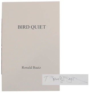 Item #175815 Bird Quiet (Signed). Ronald BAATZ