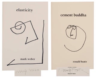 Item #175816 Cement Buddha / Elasticity (Signed First Edition). Ronald BAATZ, Mark Weber