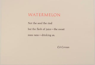 Item #175865 Watermelon. Cid CORMAN