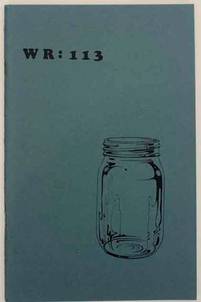 Item #175996 The Wormwood Review Volume 29, Number 1, Issue 113. Marvin MALONE, Lyn Lifshin...