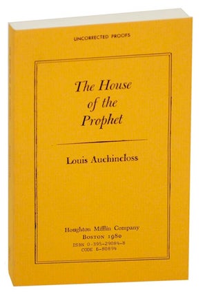 Item #176703 The House of the Prophet. Louis AUCHINCLOSS