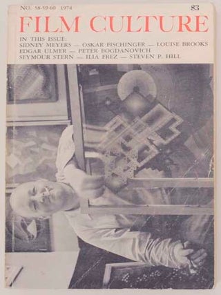 Item #176847 Film Culture No. 58 - 59 - 60. Jonas MEKAS