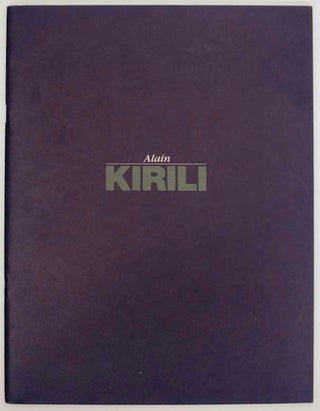 Item #176864 Alain Kirili. Alain KIRILI, Phyllis Tuchman