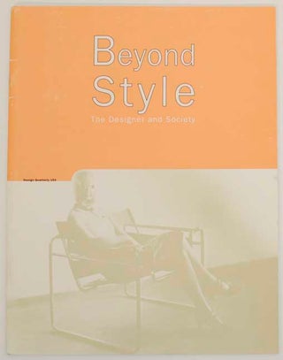 Item #177016 Design Quarterly 153: Beyond Style: The Designer and Society. Deborah KARASOV,...
