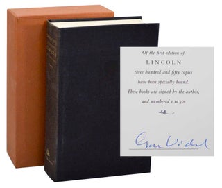 Item #177044 Lincoln (Signed Limited Edition). Gore VIDAL