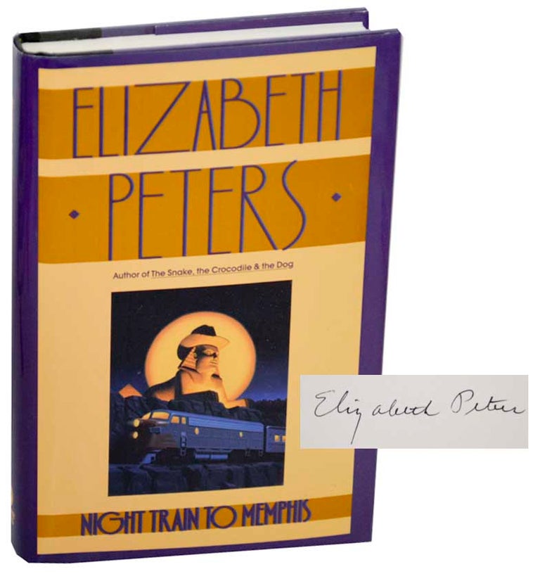 Item #177199 Night Train To Memphis (Signed First Edition). Elizabeth PETERS.