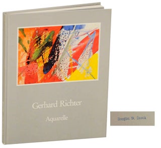 Item #177328 Gerhard Richter: Aquarelle. Gerhard RICHTER, Ulrich Loock