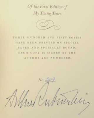 My Young Years (Signed Limited Edition)