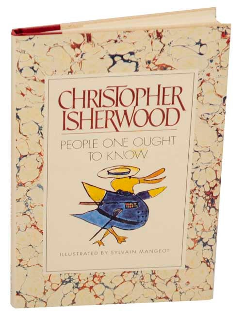 Item #177434 People One Ought To Know. Christopher ISHERWOOD, Sylvain Mangeot.