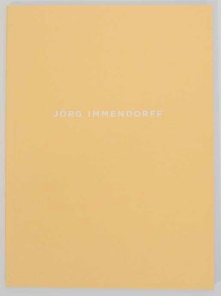 Item #177482 Jorg Immendorff. Jonathan - Jorg Immendorff FINEBERG