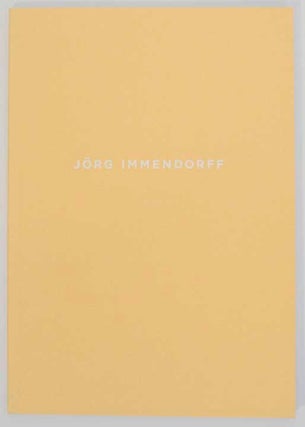 Item #177482 Jorg Immendorff. Jonathan - Jorg Immendorff FINEBERG