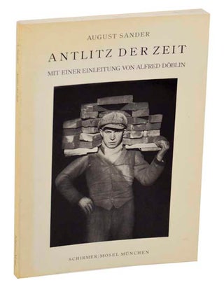 Item #177603 Antlitz Der Zeit. August SANDER
