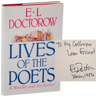 Item #177873 Lives of the Poets: Six Stories and A Novella (Signed Association Copy). E. L....