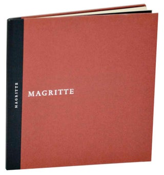 Item #177989 Magritte. Rene MAGRITTE, Louis Scutenaire