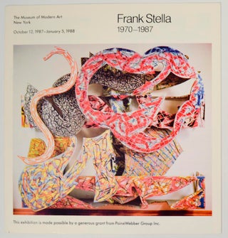 Item #178016 Frank Stella: 1970-1987. Emily Bardack - Frank Stella KIES