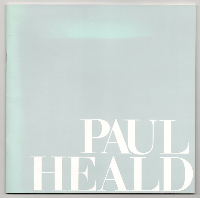 Item #178414 Paul Heald: Selected Works 1960 -1981. Paul HEALD, Matthew Kangas.