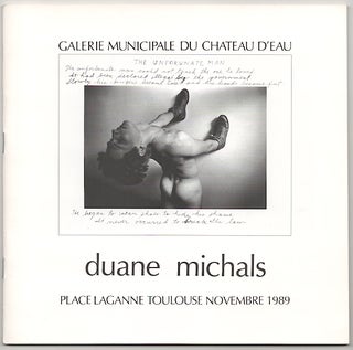 Item #178635 Duane Michals. Duane MICHALS, Jean Dieuzaide
