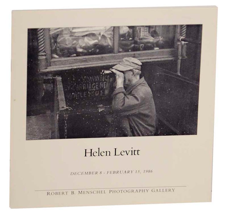 Item #178663 Helen Levitt. Helen LEVITT, Roberta Hellman, Marvin Hoshino.