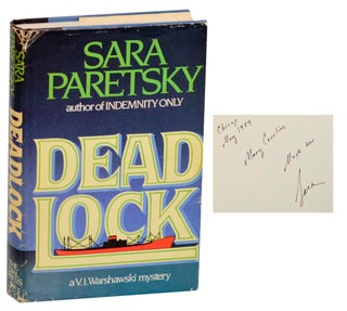Item #178812 Deadlock (Signed First Edition). Sara PARETSKY