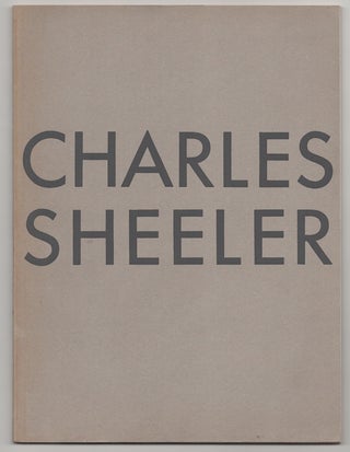 Item #178901 Charles Sheeler: Paintings Drawings Photographs. Charles SHEELER, William...