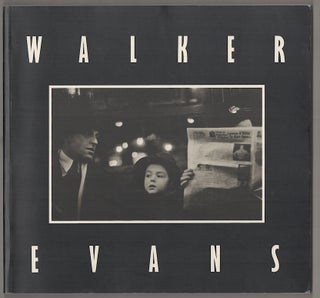 Item #178947 Walker Evans: Subways and Streets. Sarah GREENOUGH, Walker Evans